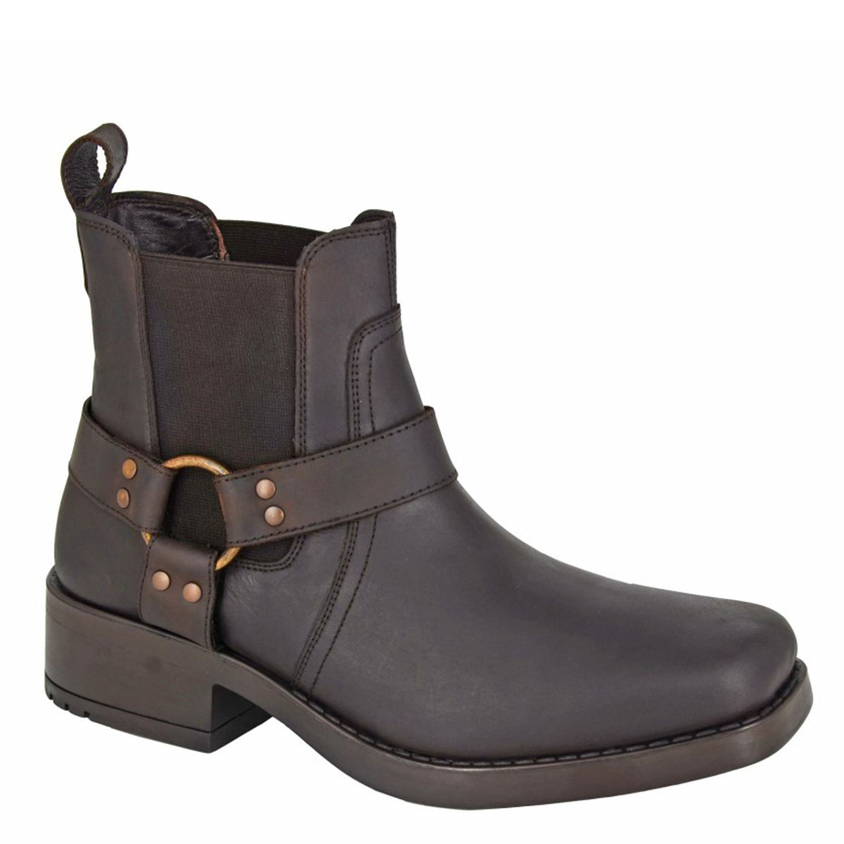 Woodland Low Harley Gusset Harness Boots