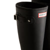 Womens Hunter Original Tall Insulated Shearling Lined Winter Wellington Boots Black