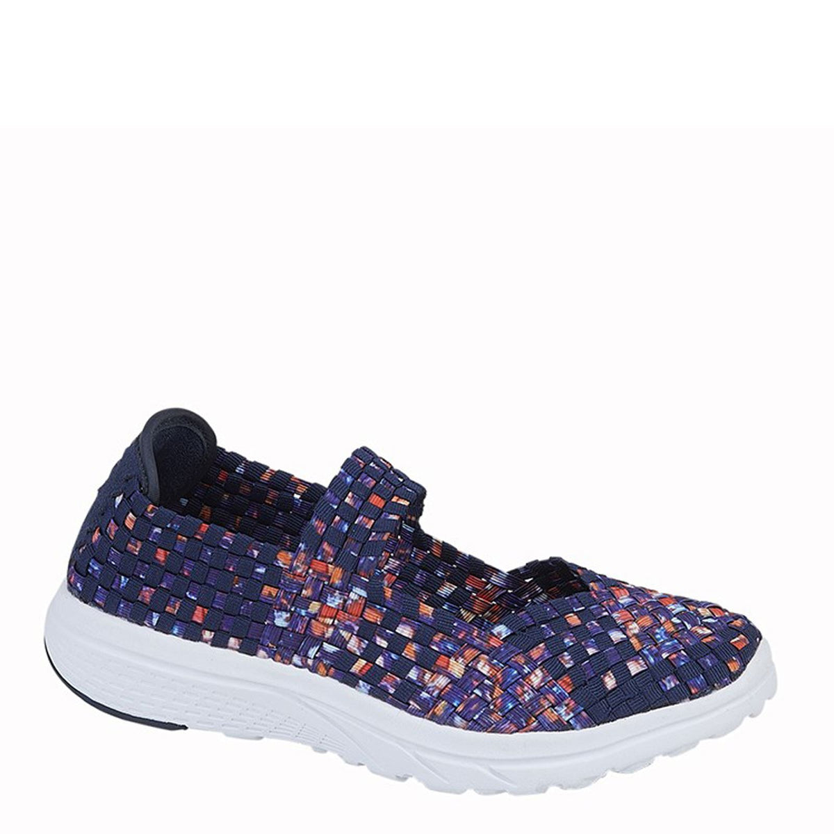 Dek L 9540 Elasticated Interlaced Summer Bar Trainers