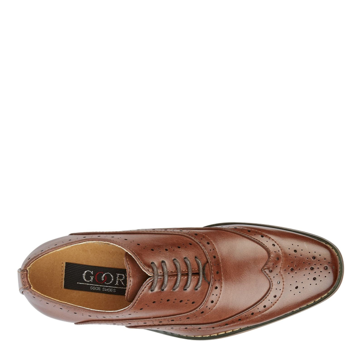 Goor B 9556 5 Eye Wing Capped Brogue Oxford Shoes