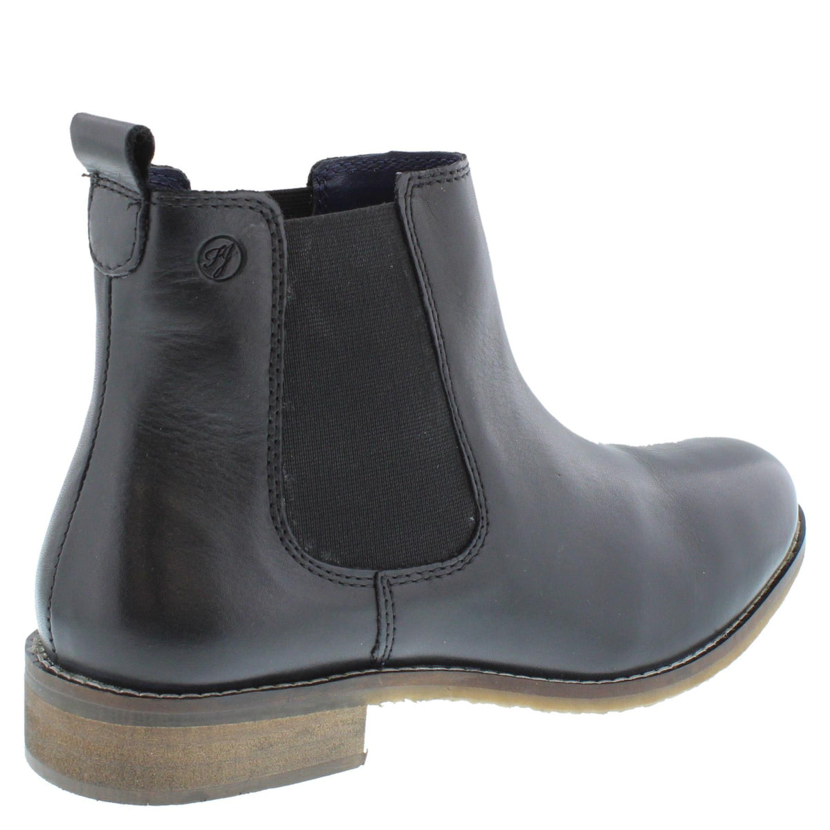 Frank James Aintree Ladies Leather Pull On Chelsea Boots