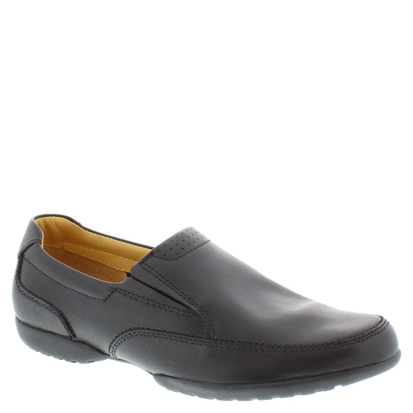 Clarks Recline Free Leather Wide H Fit Slip On Shoes