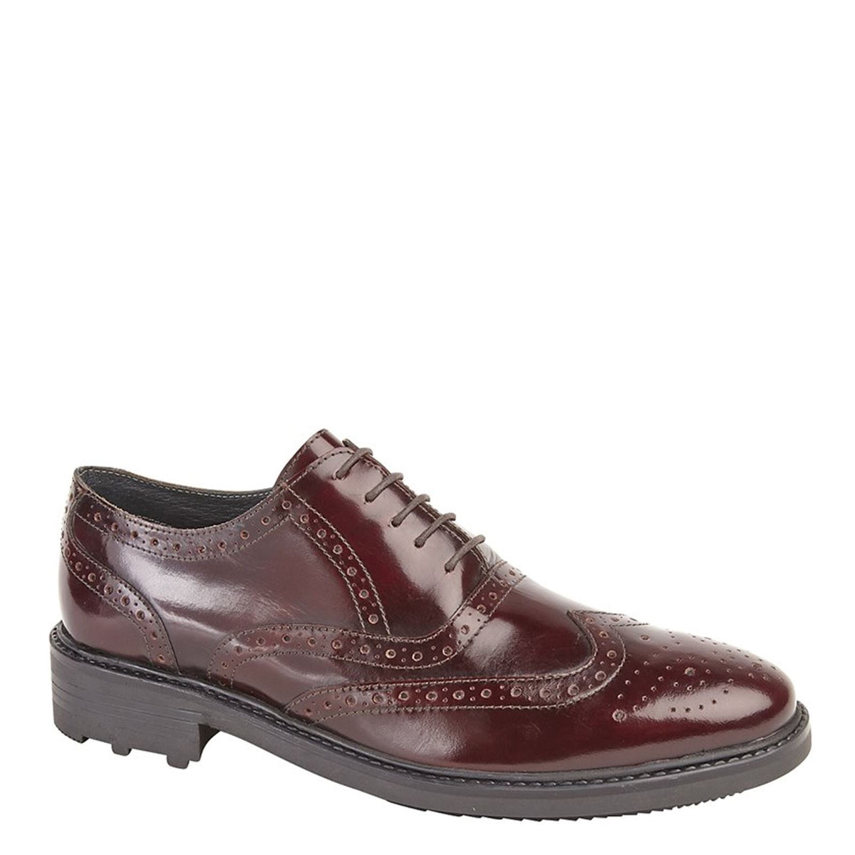 Roamers M 179 5 Eyelet Brogue Oxford Shoes