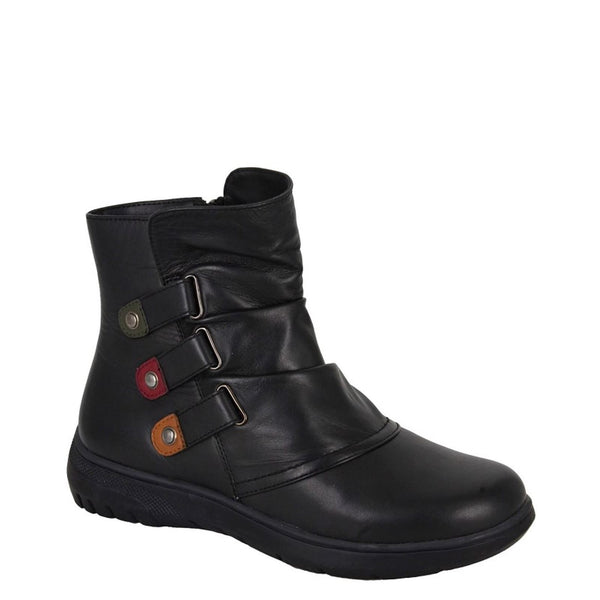 Mod Comfys L 557 3 Strap Inside Zip Ankle Boots