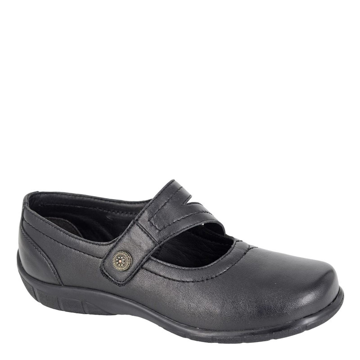 Mod Comfys L 583 Asymmetrical Touch Fastening Bar Shoes