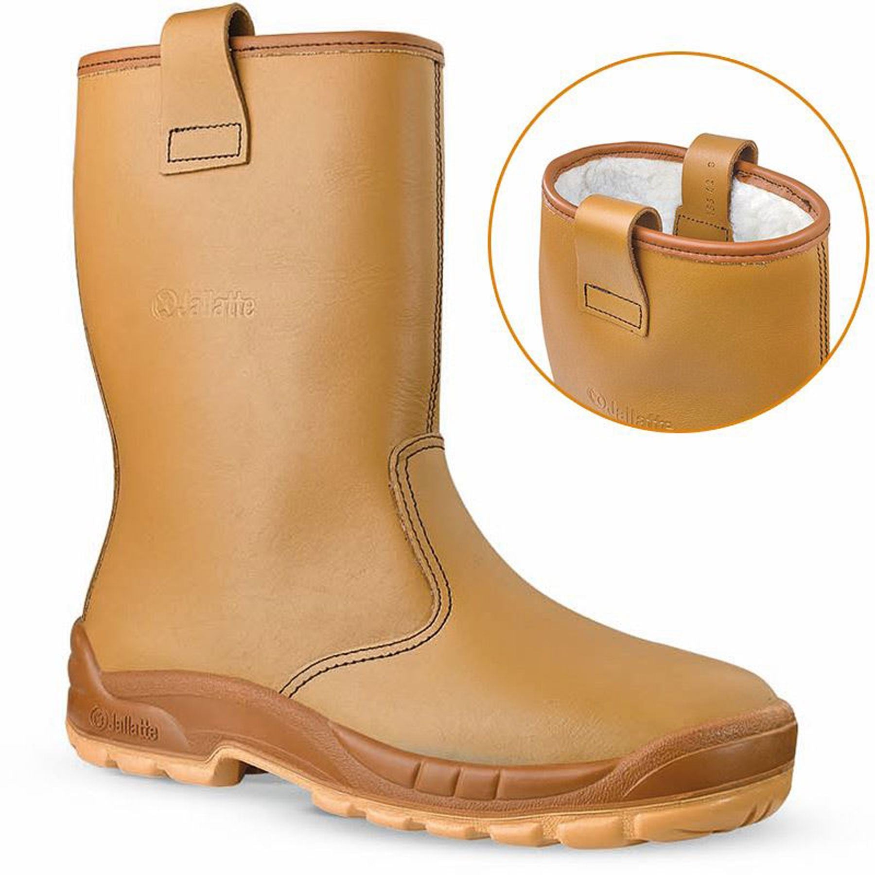 Jallatte Jalfrigg S3 J0652 Honey Tan Leather Metal Free Toecap and